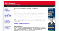 Desktop Screenshot of ielts-exam.net